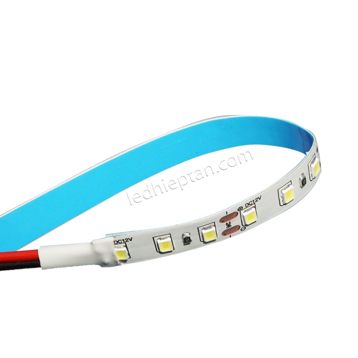 LED dây 3528 trắng 120 led IP20 12V cuộn 5m