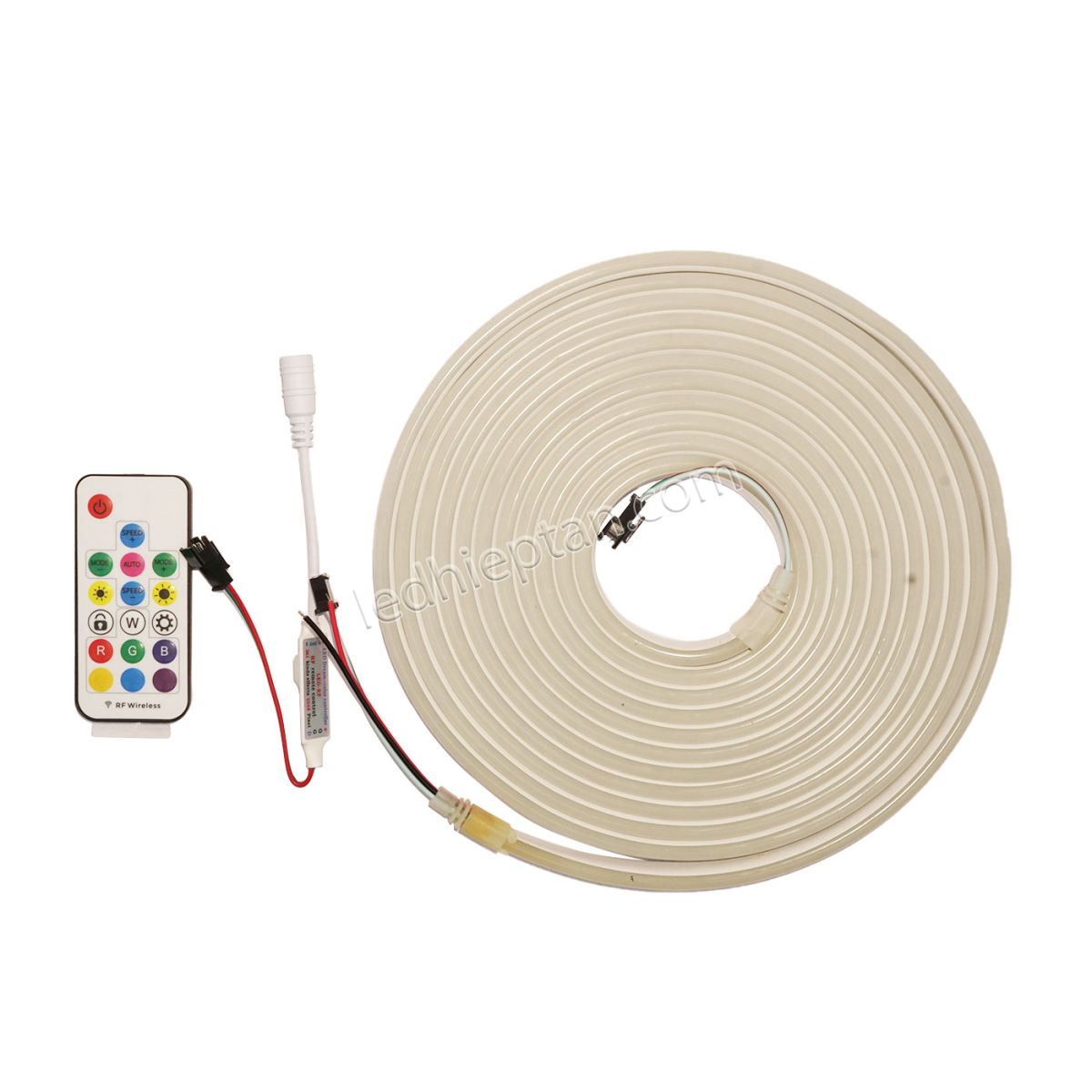 Cuộn LED neon ARGB 12V 3838 96LED 32IC IP67 6*12 1903 Lota