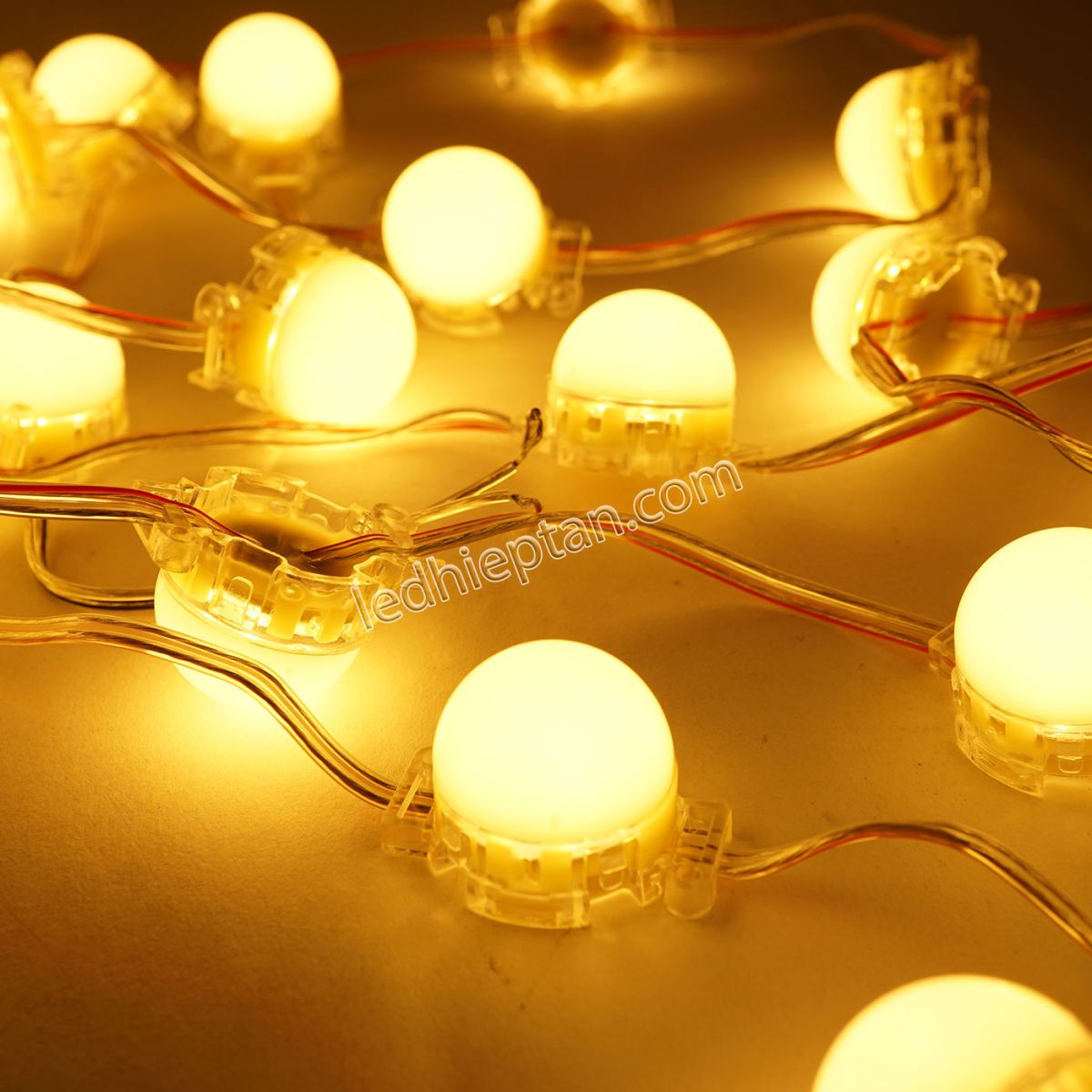 LED Bát 30mm trắng ấm
