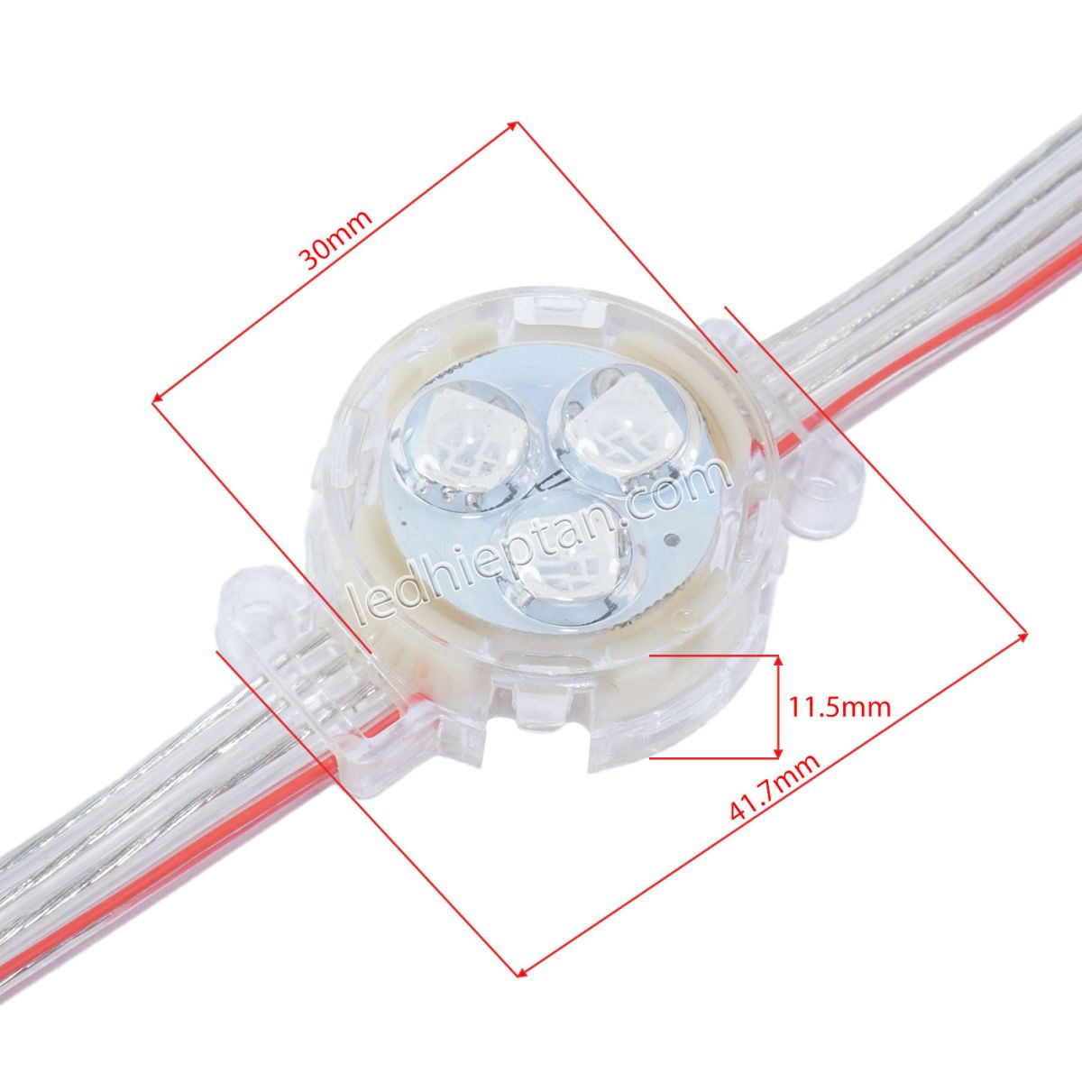 LED bát ARGB 30mm IC8206 12V LL