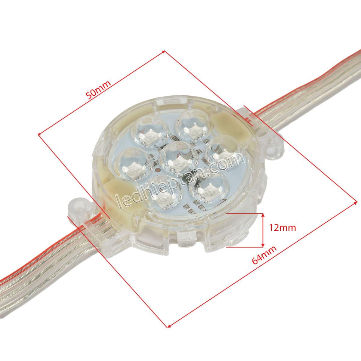 LED bát ARGB 50mm IC8206 24V LL