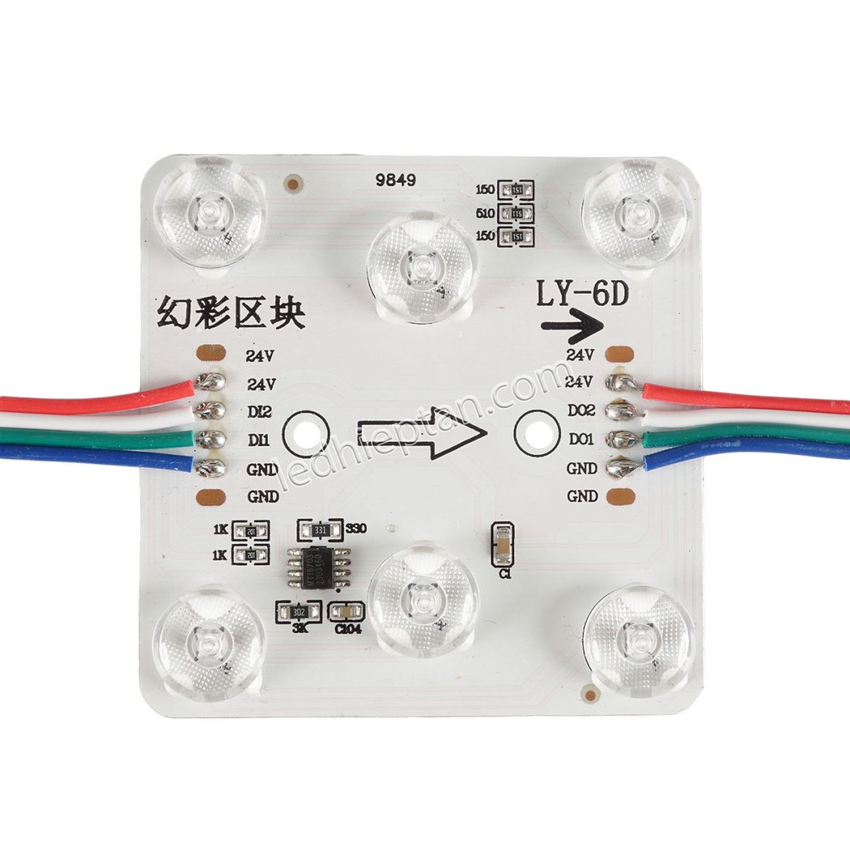 Module LED ARGB 6 bóng 6868 IC16703 LY