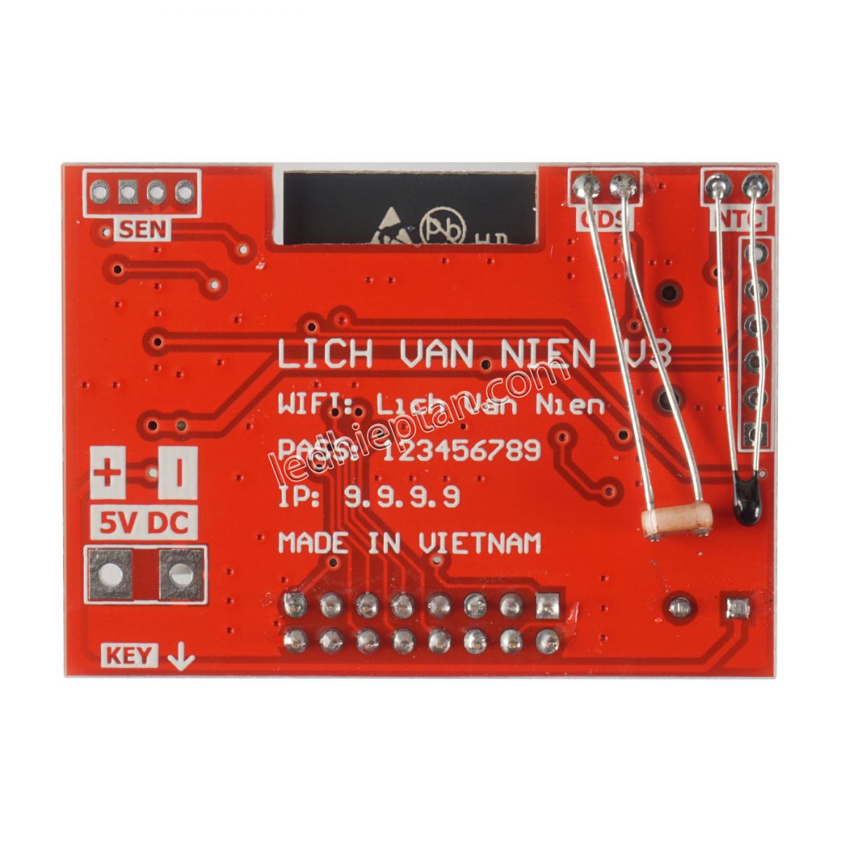 Mạch đồng hồ LED P5