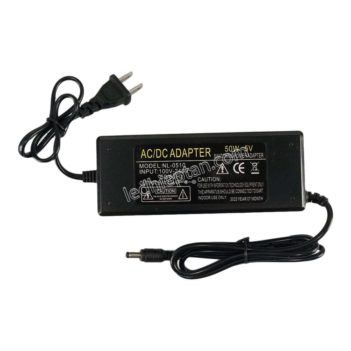 Adapter 5V10A vỏ nhựa