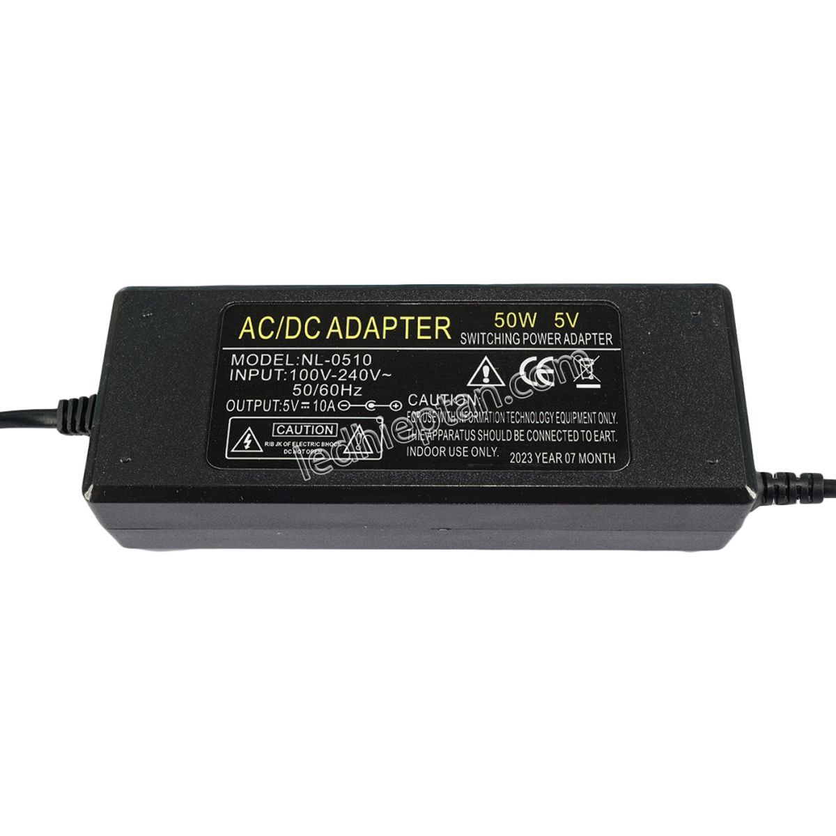 Adapter 5V10A vỏ nhựa