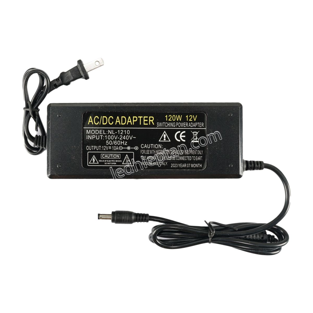 Adapter 12V10A vỏ nhựa