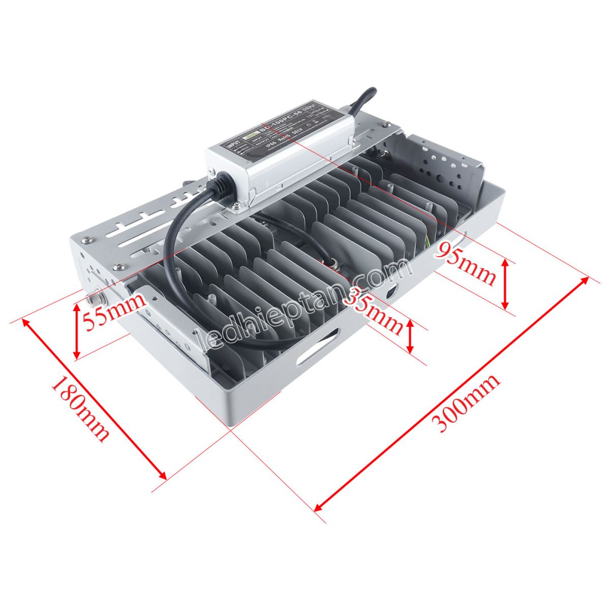 Đèn Pha Module 100W trắng độ sáng 13000
