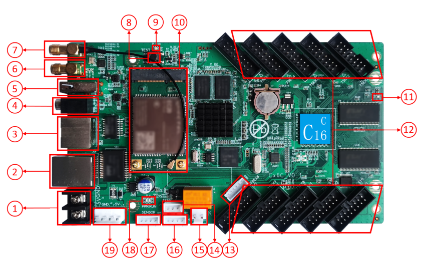Giao diện HD-C16C