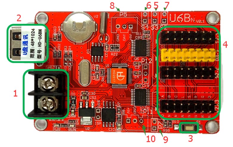 Card HD-U6B