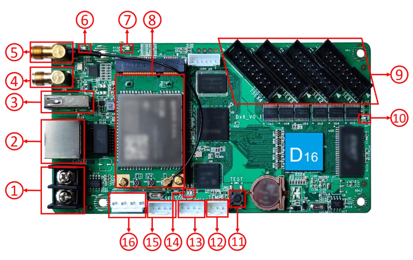 Giao diện HD-D16