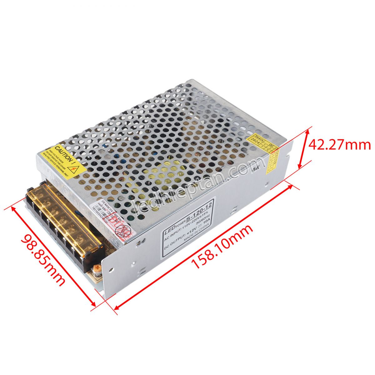 Nguồn 12V10A 120W trong nhà LB