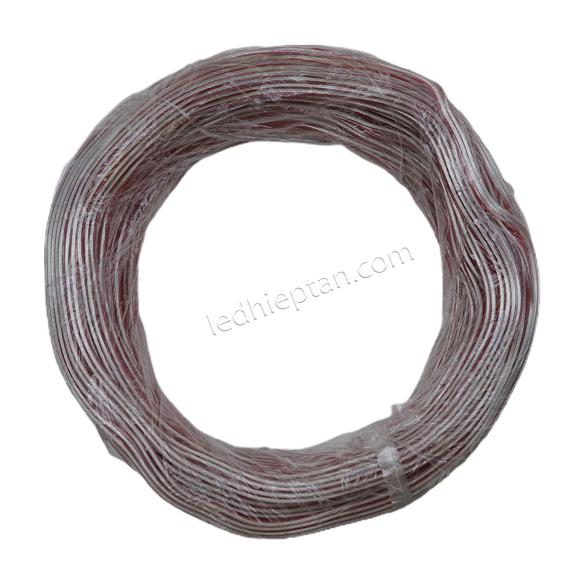 Dây điện trong suốt sọc đỏ 0.25㎜² 50m/c TYY