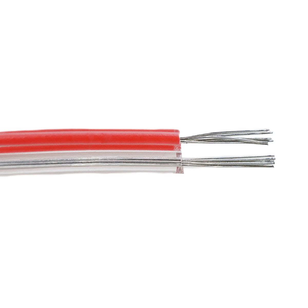 Dây điện trong suốt sọc đỏ 0.25㎜² 50m/c TYY