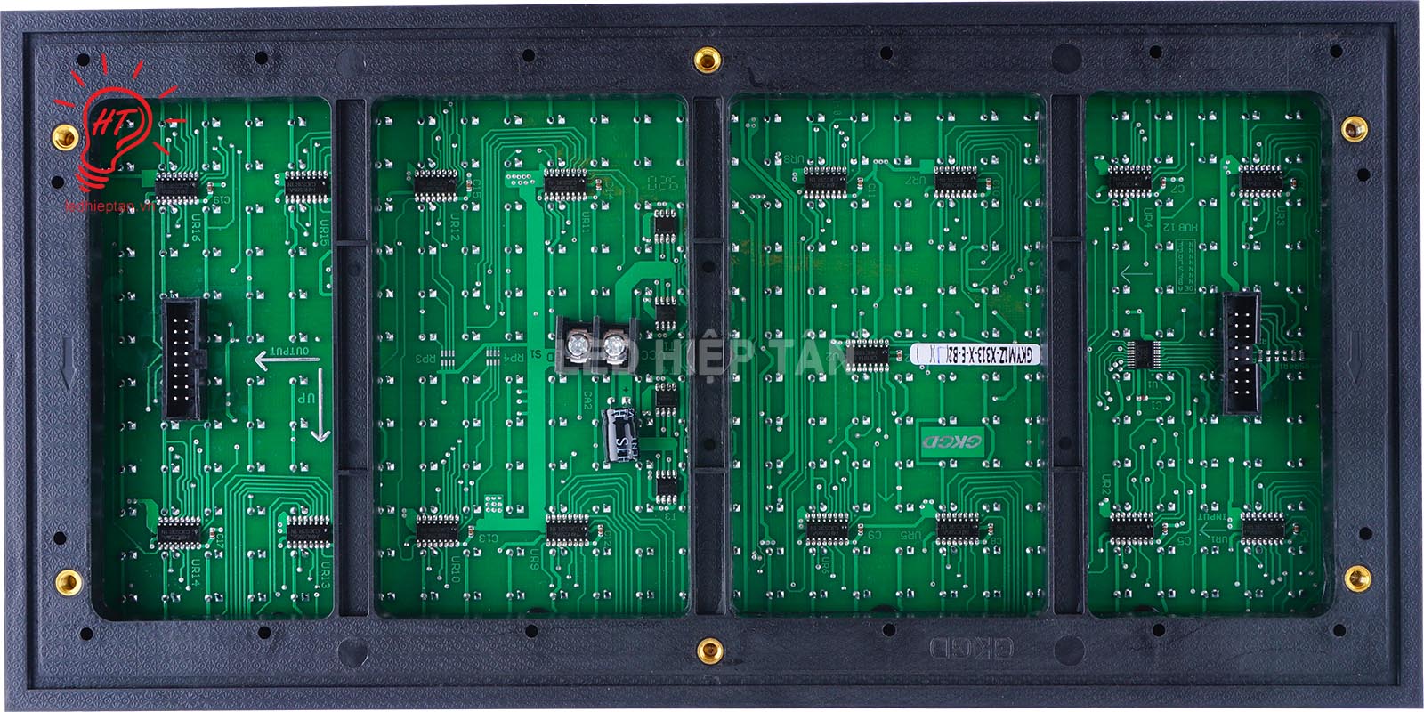P10 đỏ DIP GKGD+cáp nguồn+dây bus