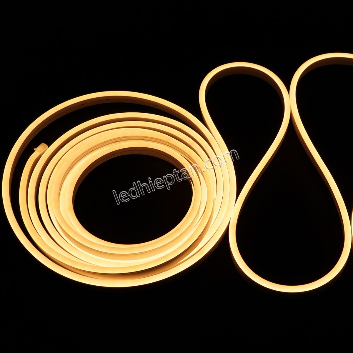 Cuộn LED neon TRẮNG ẤM 5m XLX Silicone
