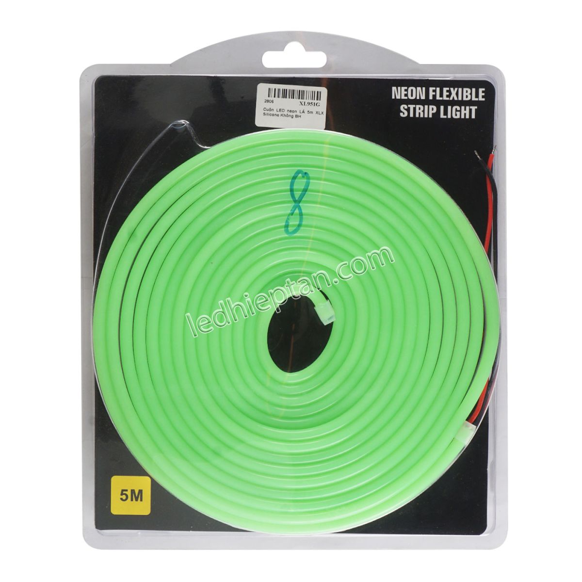 Cuộn LED neon LÁ 5m XLX Silicone