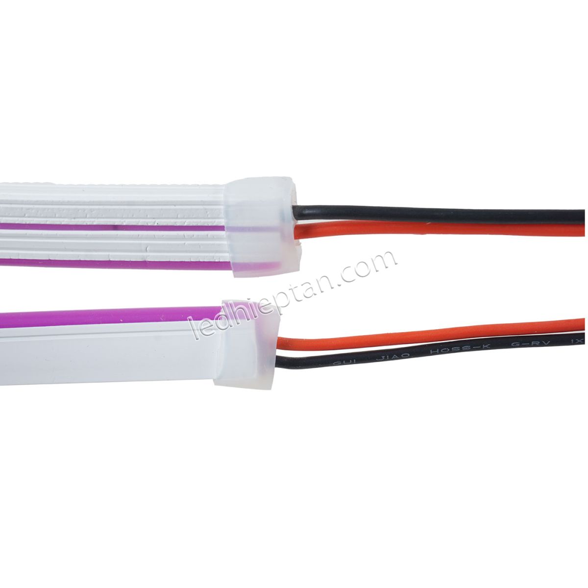 Cuộn LED neon TÍM 5m XLX Silicone